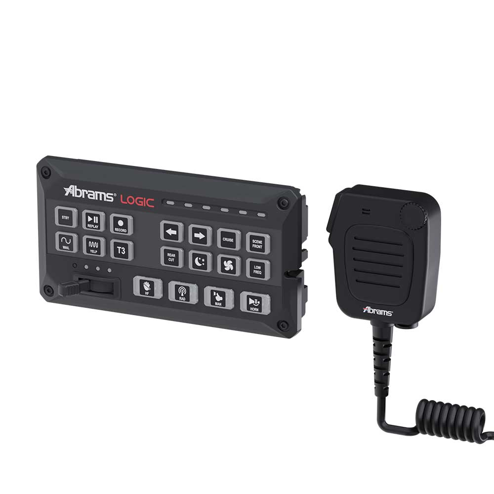 Système de sirène programmable et contrôleur d'éclairage Abrams Logic 2200 - 100 W