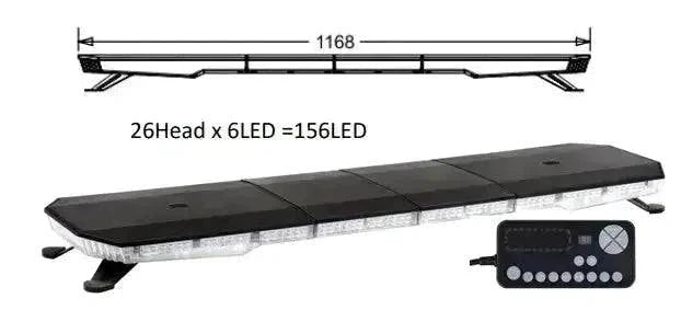 Nightcrawler Pro LED Full Size Light Bar Low Profile - Premium Services Technologies 