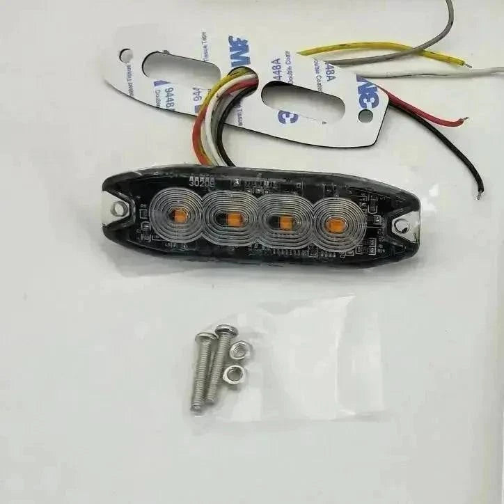PST 4 x Ultra-Bright Emergency Flasher Surface Warning Light Kit - Premium Services Technologies 