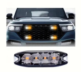 PST 4 x Ultra-Bright Emergency Flasher Surface Warning Light Kit - Premium Services Technologies 