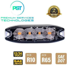 Charger l&#39;image dans la visionneuse de galerie, PST 4 x Ultra-Bright Emergency Flasher Surface Warning Light Kit - Premium Services Technologies 