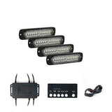 Kit de surface de grille LED ultra lumineuse PulseMax 4X avec contrôleur